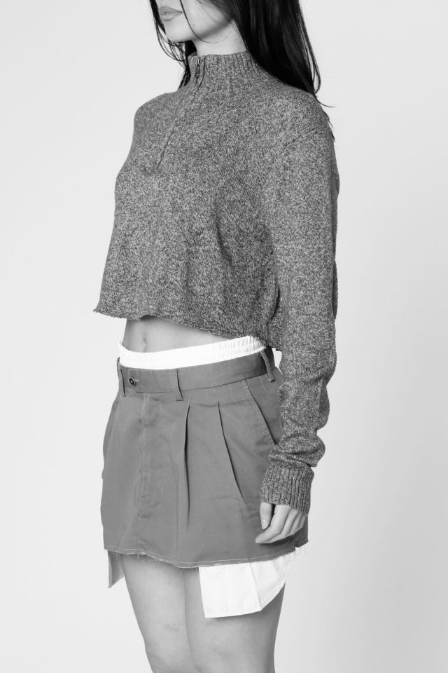 Frankie Collective Rework Crop Knit Sweater 016 #3