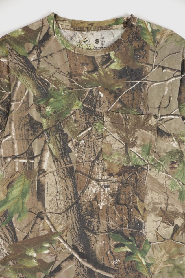 Vintage Real Tree Long Sleeve Camo Tee 03 #1