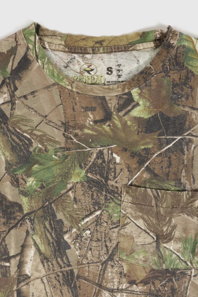 Vintage Real Tree Long Sleeve Camo Tee 03 #2