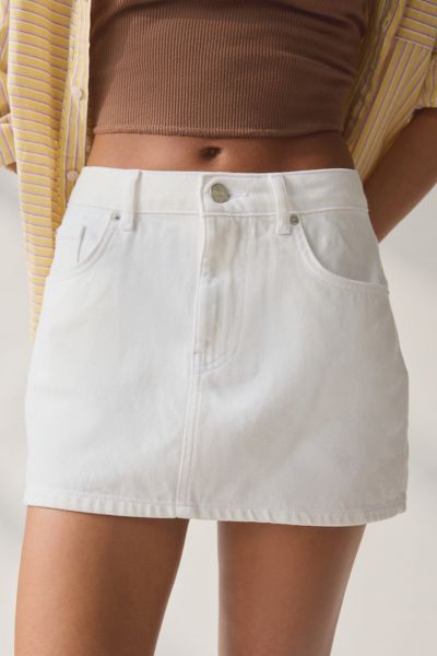BDG Onna Denim Micro Mini Skirt