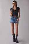 BDG Onna Denim Micro Mini Skirt