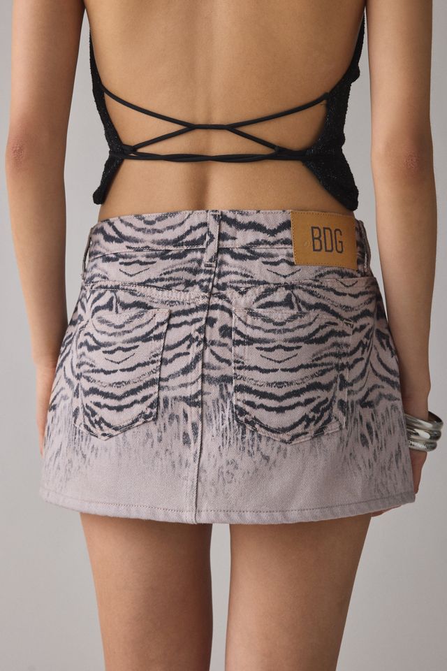 BDG Onna Denim Micro Mini Skirt #3