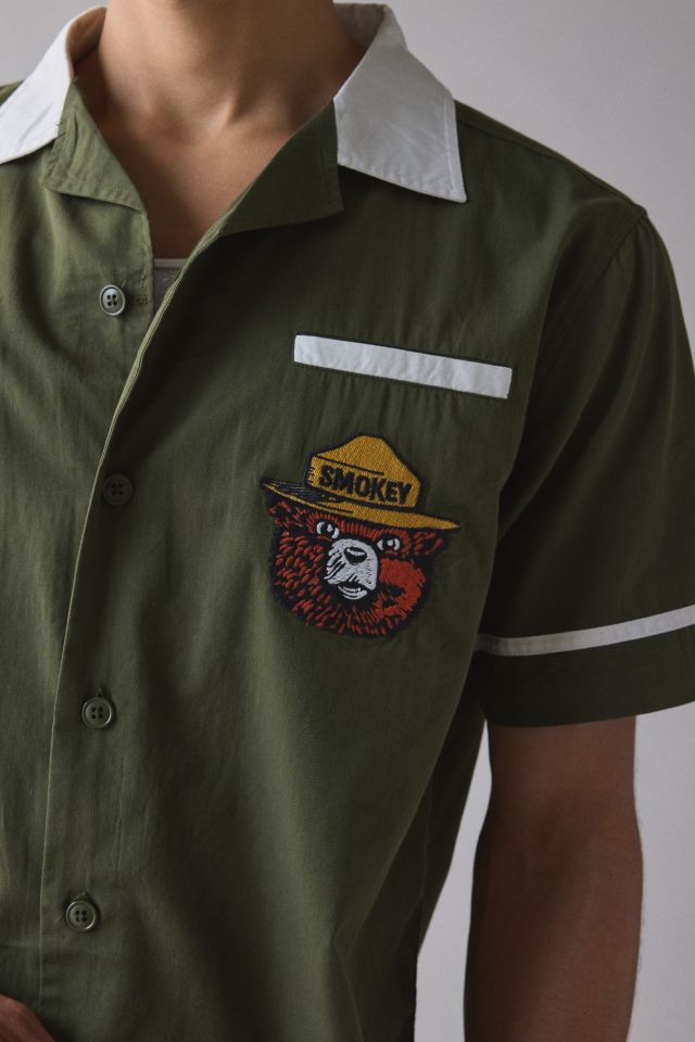 American Needle Smokey Bear Lebowski Button-Down Shirt #3