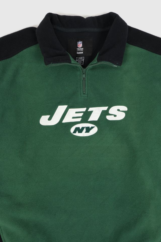 Vintage New York Jets Fleece Sweatshirt Urban Outfitters