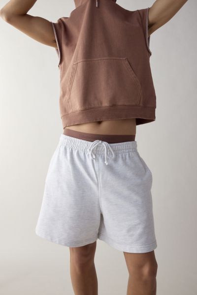 パンツ Pigment Dyed Relax Fit Sweat Shorts/gray 7349_f0e95a6545-13903-black-