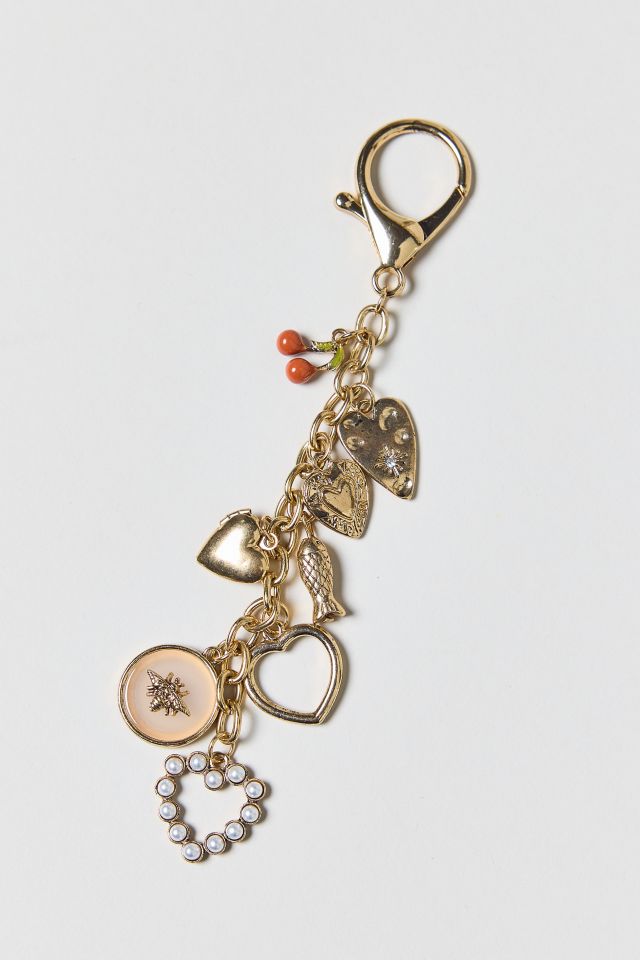 Loreli Mixed Charms Long Keychain #1