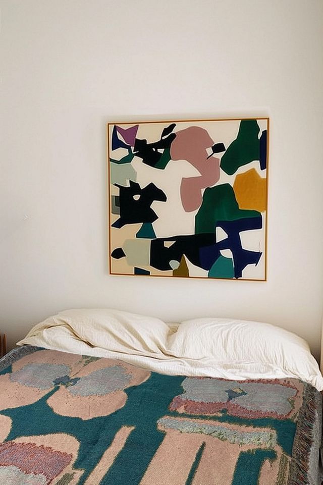 Clr Shop Flora Woven Throw Blanket #4