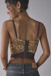 Out From Under Andrea Lace-Trim Underwire Corset Cami