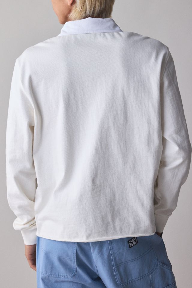 UO Richmond Stripe Cropped Rugby Shirt #2