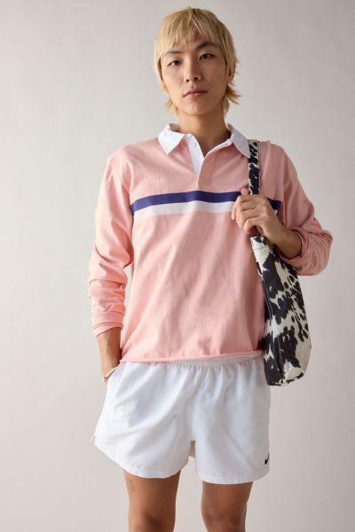 UO Richmond Stripe Cropped Rugby Shirt