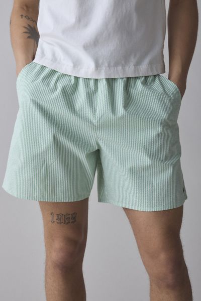 Lacoste Striped Seer Sucker Swim Short