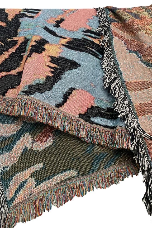 Clr Shop Melt Woven Throw Blanket #3