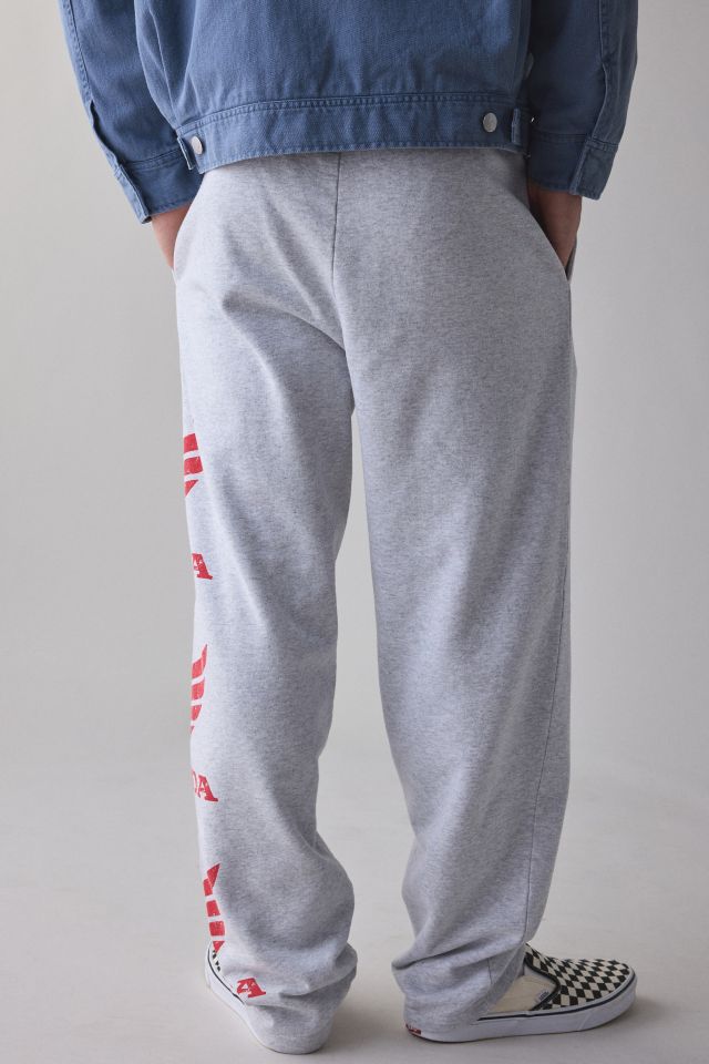 Pantalon de survêtement à ourlet ouvert avec logo de l'équipe de course Honda #1
