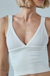 Out From Under Jade Seamless Knit Cutout Tank Top