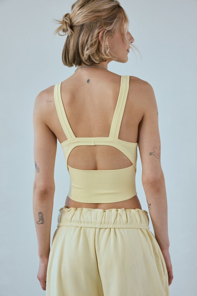 Out From Under Jade Seamless Knit Cutout Tank Top #1