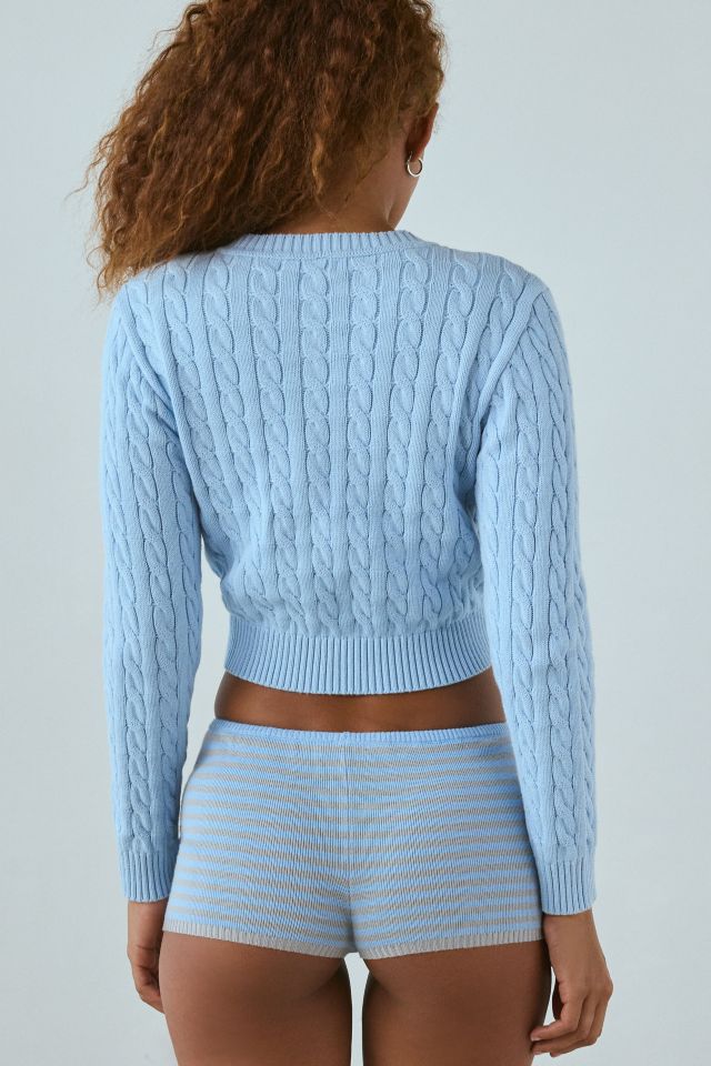 Frankies Bikinis Dudley Cable Knit Cardigan #3