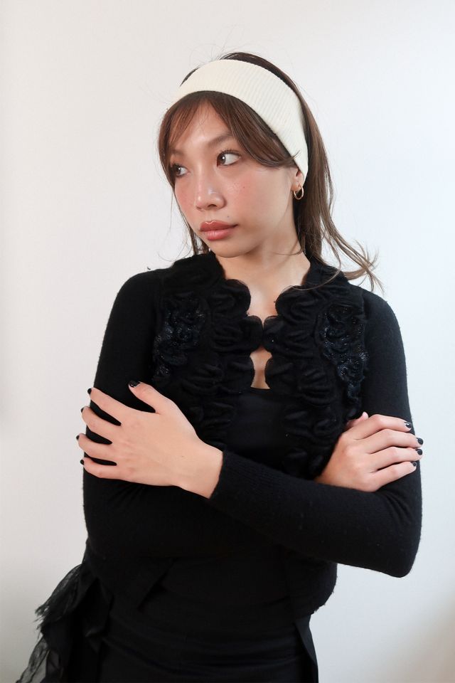 Arc and Bow Soft Rib Headband #3