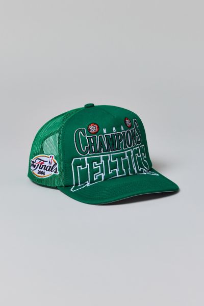 Mitchell & Ness Boston Celtics Champions Dad Hat In Green, Men's At Urban Outfitters