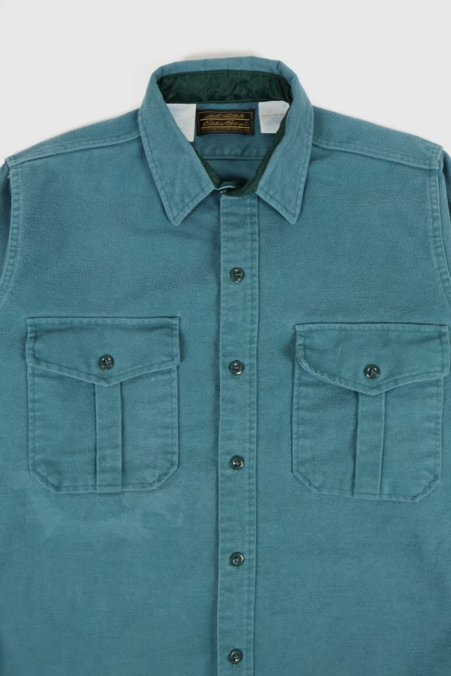 Vintage Eddie Bauer Flannel Button-Down Shirt #1