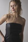 UO Frida Faux Leather Bodycon Tube Mini Dress