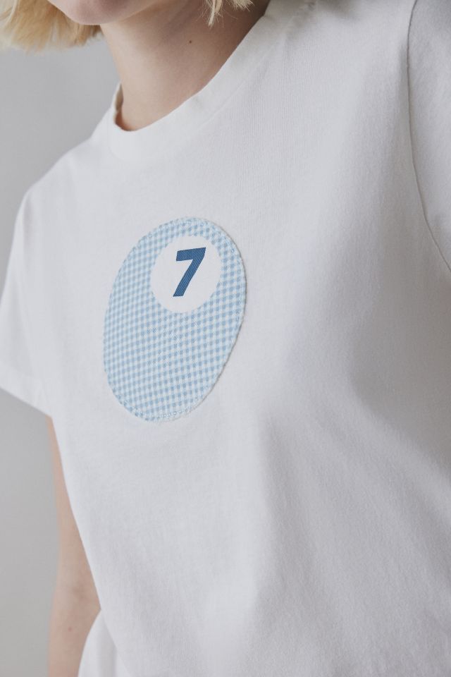 7 Ball Applique Graphic Slim Tee #1