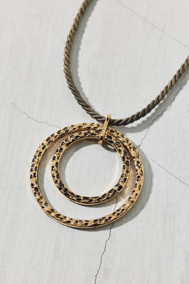 Ravello Ring Pendant Cord Necklace #2