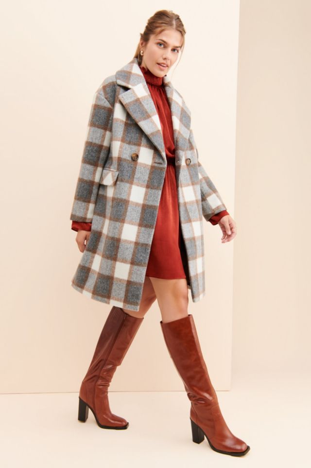 Glamorous Classic Checks Coat #3