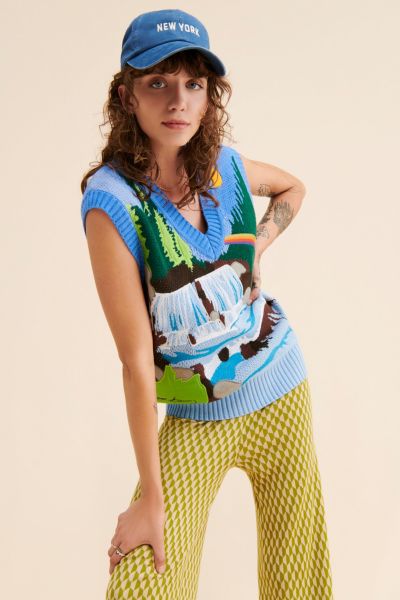 House of Sunny Chasing Waterfalls Vest
