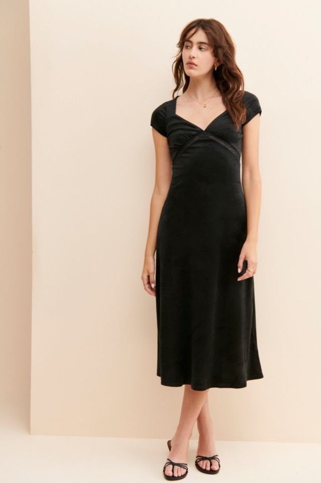 NSR Liza Velvet Dress #3