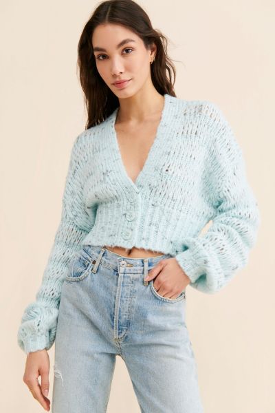 Sydney Cropped Cardigan Product Page