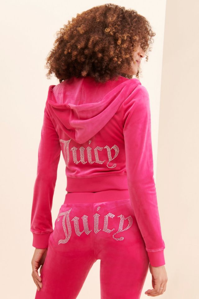 Juicy Couture Bling Drawstring Hoodie #1