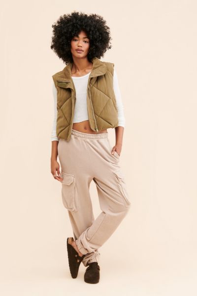 BDG Men's Bonfire Cargo Sweatpants