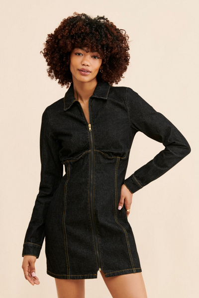 Milk It Infinite Denim Mini Dress | Urban Outfitters