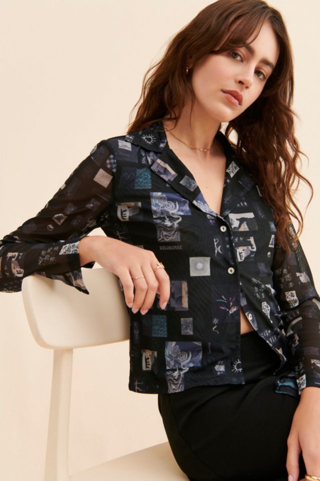 Rationalle Kahlo Mesh Top #2