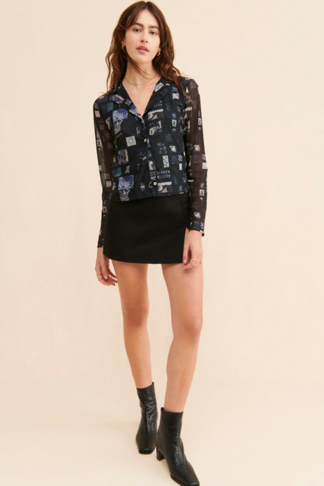 Rationalle Kahlo Mesh Top #3