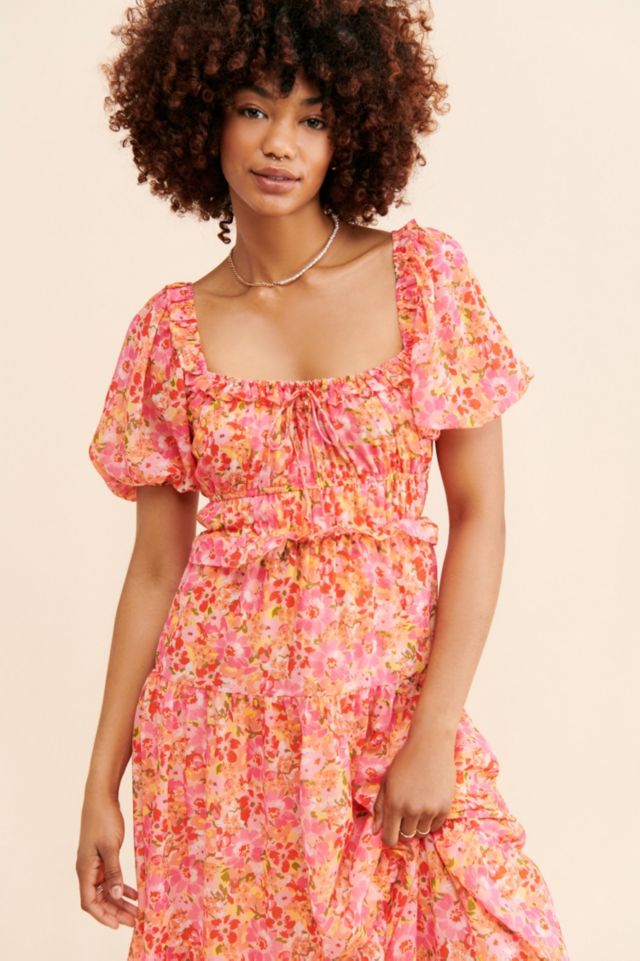 NSR Watercolor Floral Dress #2