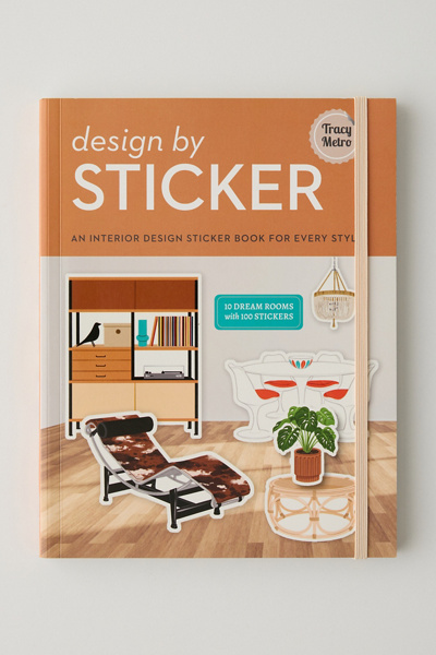 Design By Sticker: An Interior Design Sticker Book For Every Style By ...