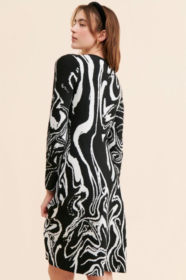 CAARA Swirl Knit Dress #1