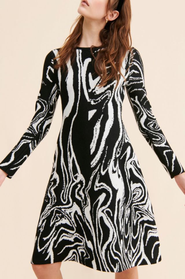 CAARA Swirl Knit Dress #2