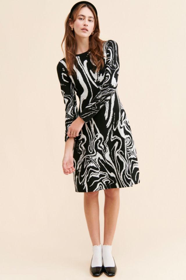 CAARA Swirl Knit Dress #3