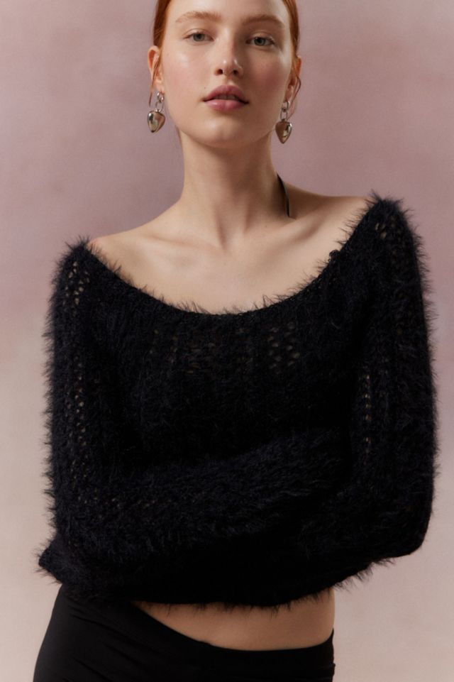 Chloe Fuzzy Pullover Sweater #2
