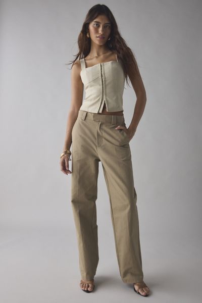 House Of Sunny Straight Fit Canvas Worker Pant