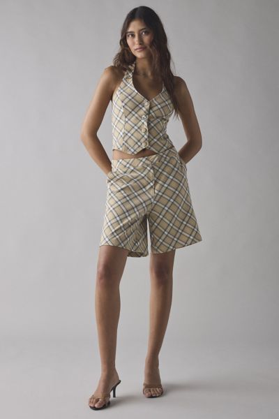 [House of Sunny] ハウスオブサニー ショーツ Shorts House Of Sunny Venus Applique Micro Short | Urban Outfitters