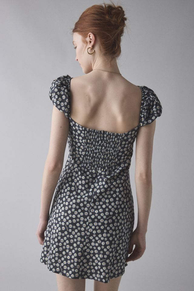 House Of Sunny Ditsy Daisy Milkmaid Mini Dress #3