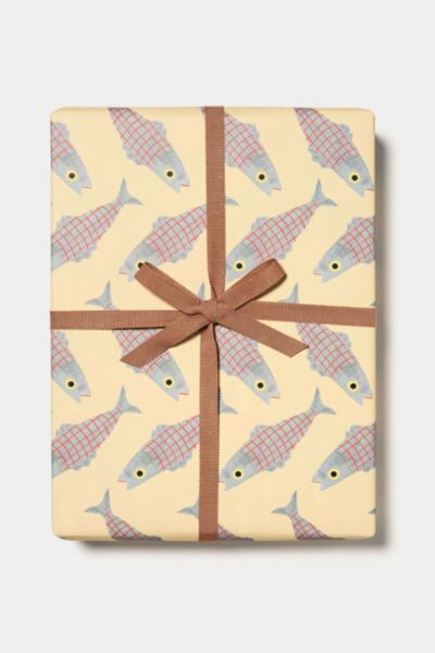 Red Cap Herring Wrapping Paper