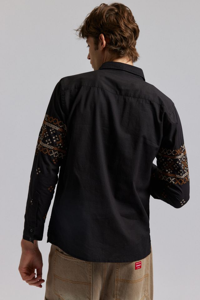 Raga Man Stuvan Long Sleeve Button-Down Shirt #1