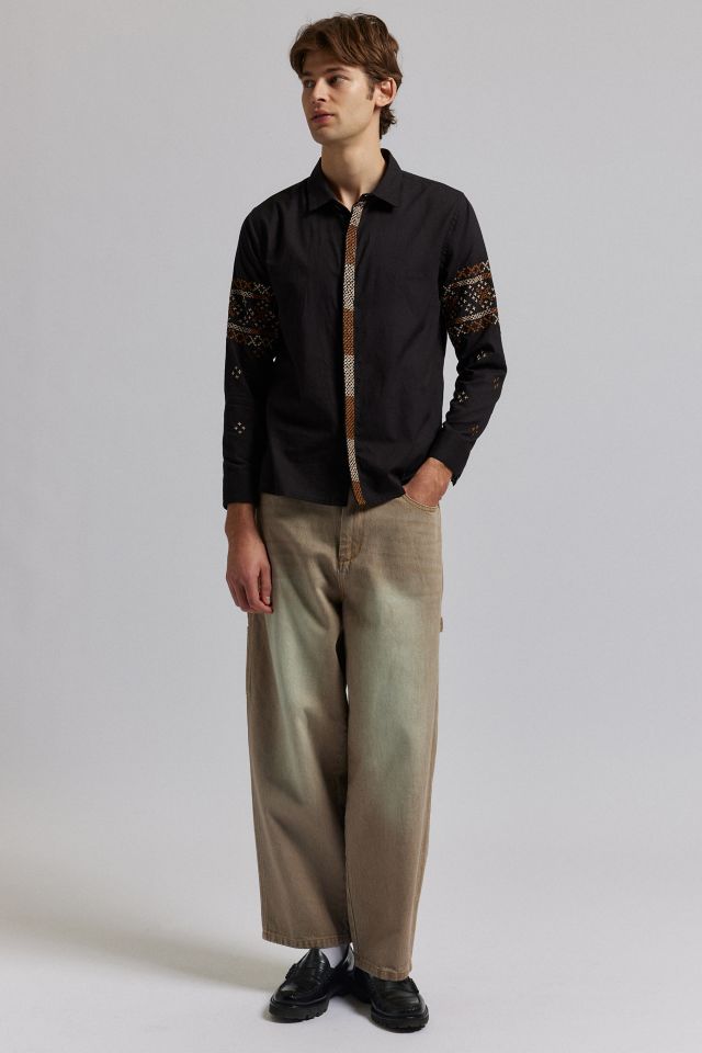 Raga Man Stuvan Long Sleeve Button-Down Shirt #2