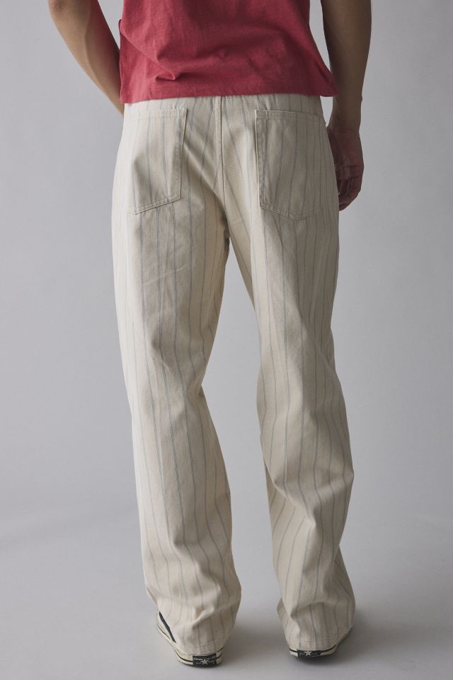 OBEY Baggy Stripe Pattern Jean #1