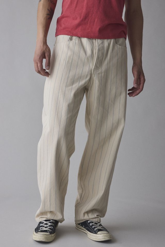 OBEY Baggy Stripe Pattern Jean #2