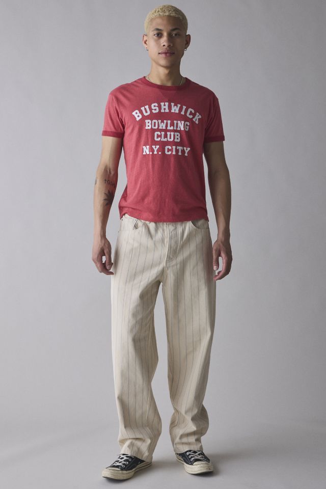 OBEY Baggy Stripe Pattern Jean #3